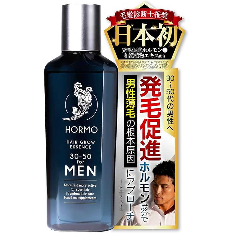 Amazon.co.jp: HORMO HORMO Premium Hair Growth Essence, 3.1 fl oz